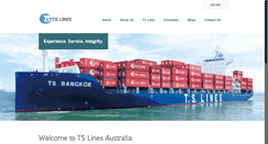 Desktop Screenshot of oceanicshipping.com.au